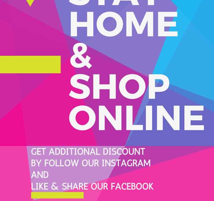 Stay Home And Shop Online