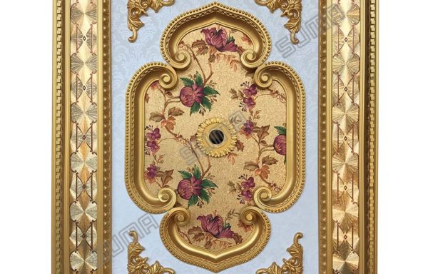 ORNAMEN PLAFON RECTANGLE GOLD