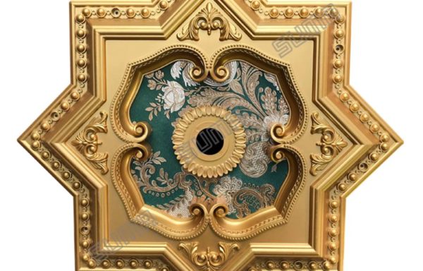 ORNAMEN PLAFON STAR GOLD